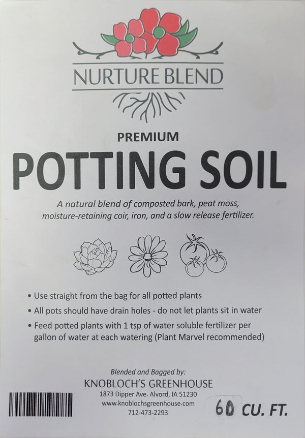 Nurture Blend™ Potting Soil - 60 ft Bulk