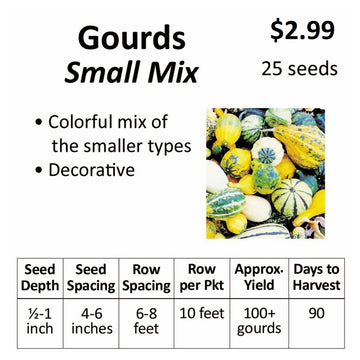 Gourds - Small Mix (seeds)