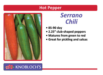 Pepper - Serrano Chili