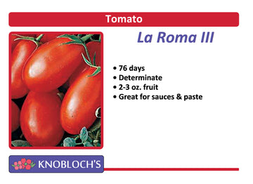Tomato - La Roma lll