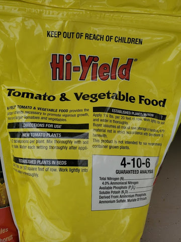 Fertilizer - Tomato and Vegetable Food